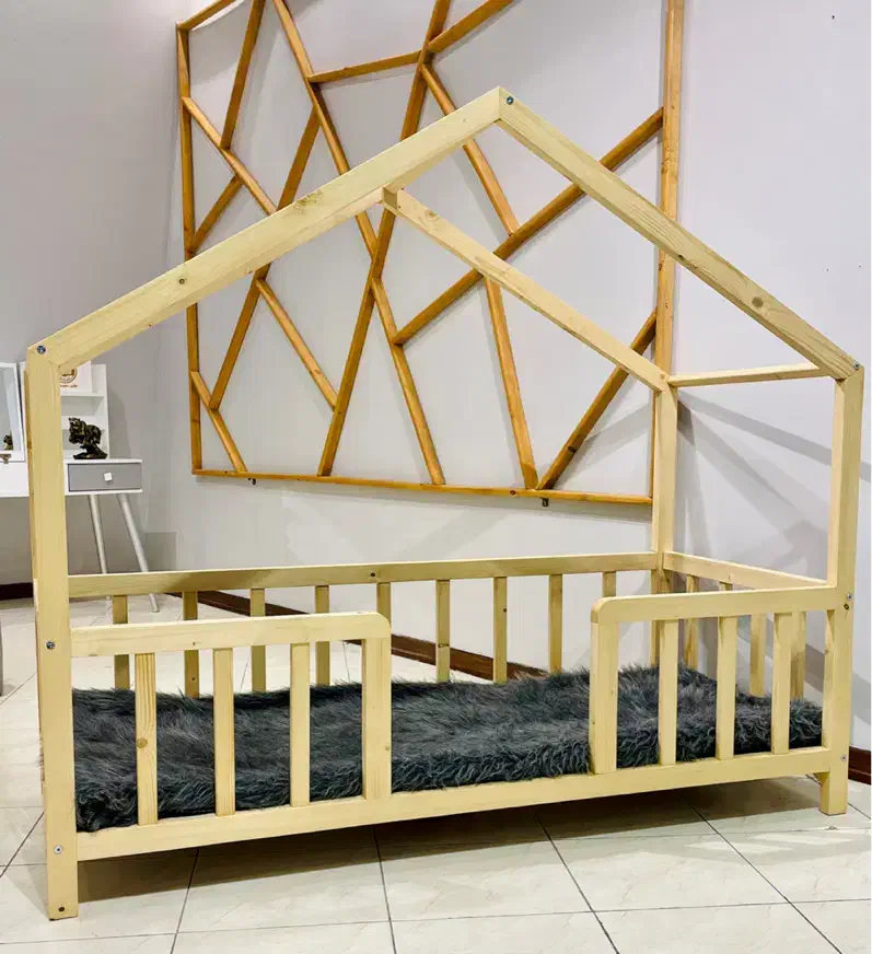 تخت کلبه چوبی مرکوری|تخت و صندلی بچه|مشهد, ده دی|دیوار