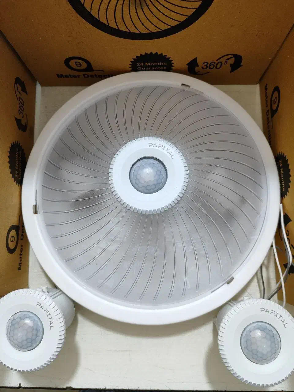 چراغ سقفی سنسوردار|لامپ و چراغ|پرند, فاز ۳|دیوار