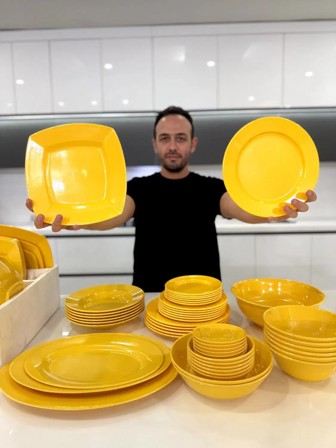 ملامین رنگی|ظروف سرو و پذیرایی|پاکدشت, خاتون آباد|دیوار