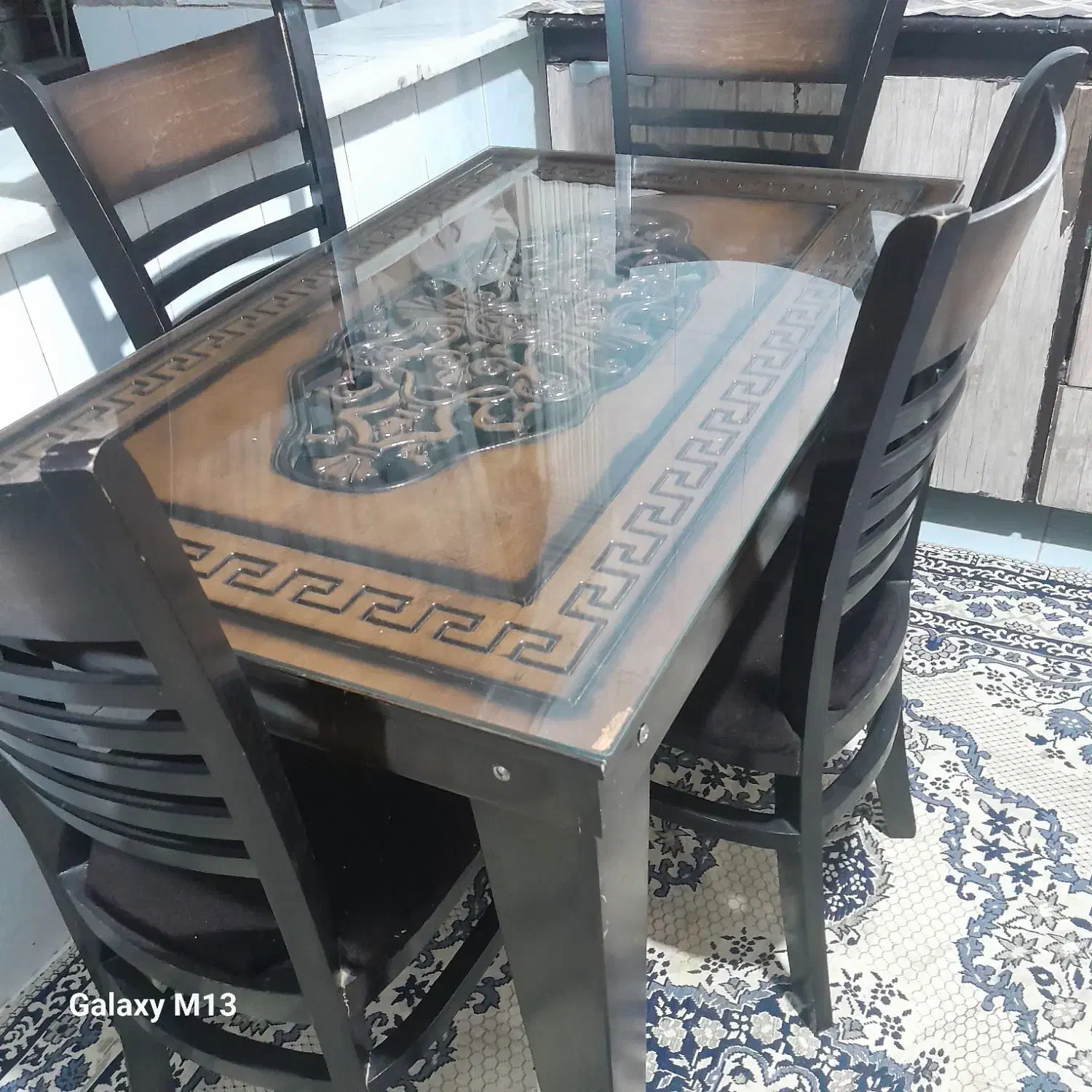 میز نهارخوری ۴نفره|میز و صندلی غذاخوری|کاشان, فاز ۲ ناجی آباد|دیوار