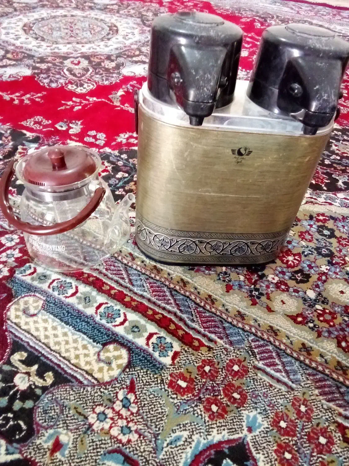 قوری 2 لیتری پیرکس فلاکس 3 لیتری|قوری، کتری، قهوه‌ساز دستی|زابل, |دیوار