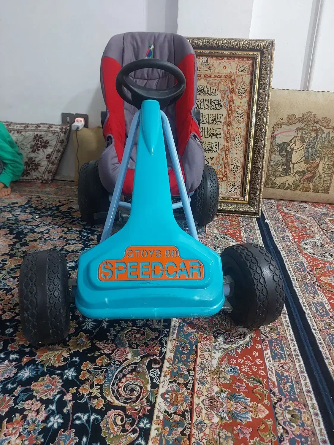 تابلو چرخ|تابلو فرش|پاکدشت, پاکدشت (مامازند)|دیوار