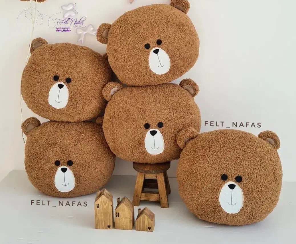 کوسن طرح خرس و بادکنک|اسباب‌‌بازی|محمدیه-قزوین, |دیوار