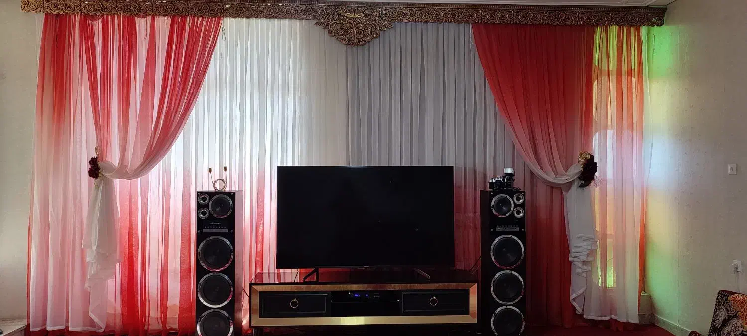 پرده پذیرایی|پرده، رانر، رومیزی|شیراز, وصال|دیوار