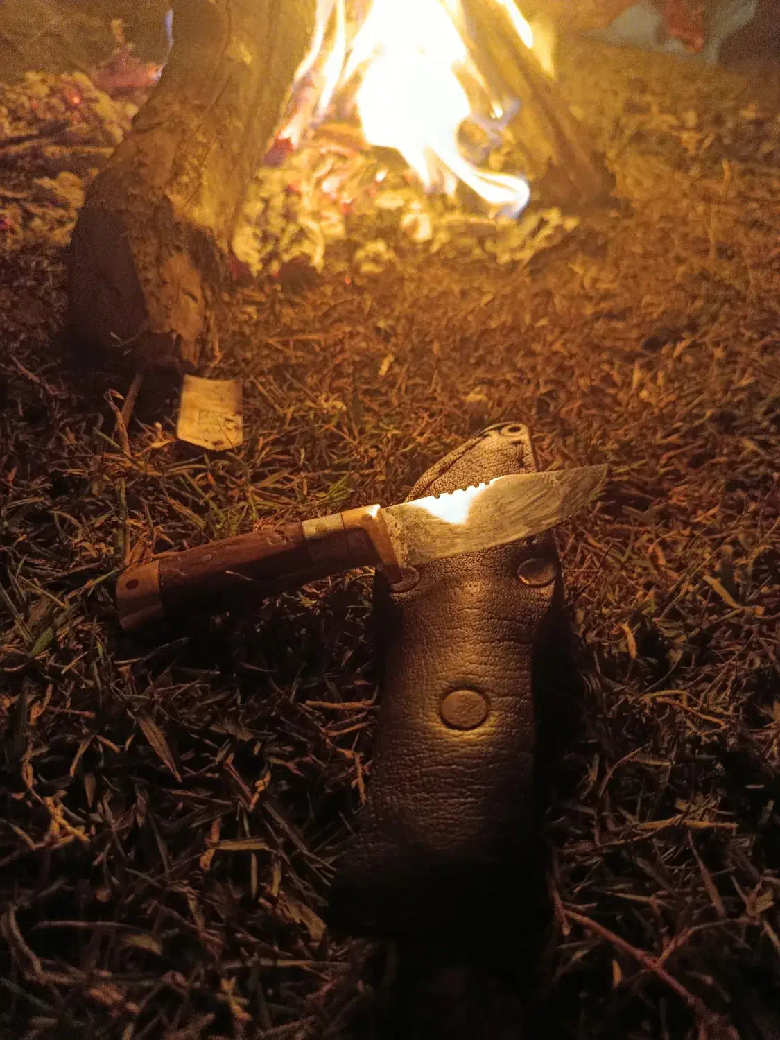 کارد شصتی تیغه کروم|کوهنوردی و کمپینگ|سرخنکلاته, |دیوار