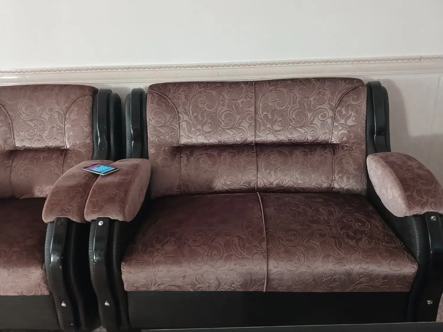 مبل ۷ نفره فوم سرد|مبلمان خانگی و میز عسلی|خرمدره, |دیوار