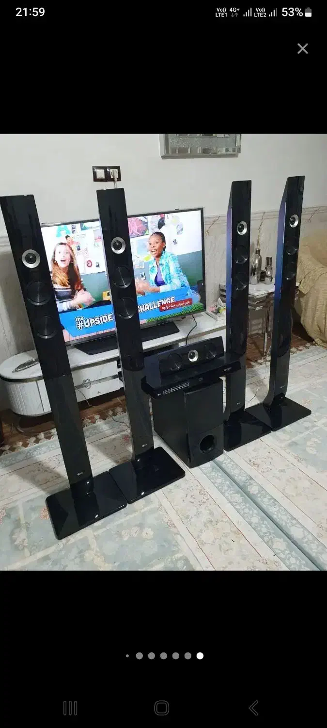 سینماخانگی الجی بلوتوث فابریک|سیستم صوتی خانگی|کرمان, |دیوار