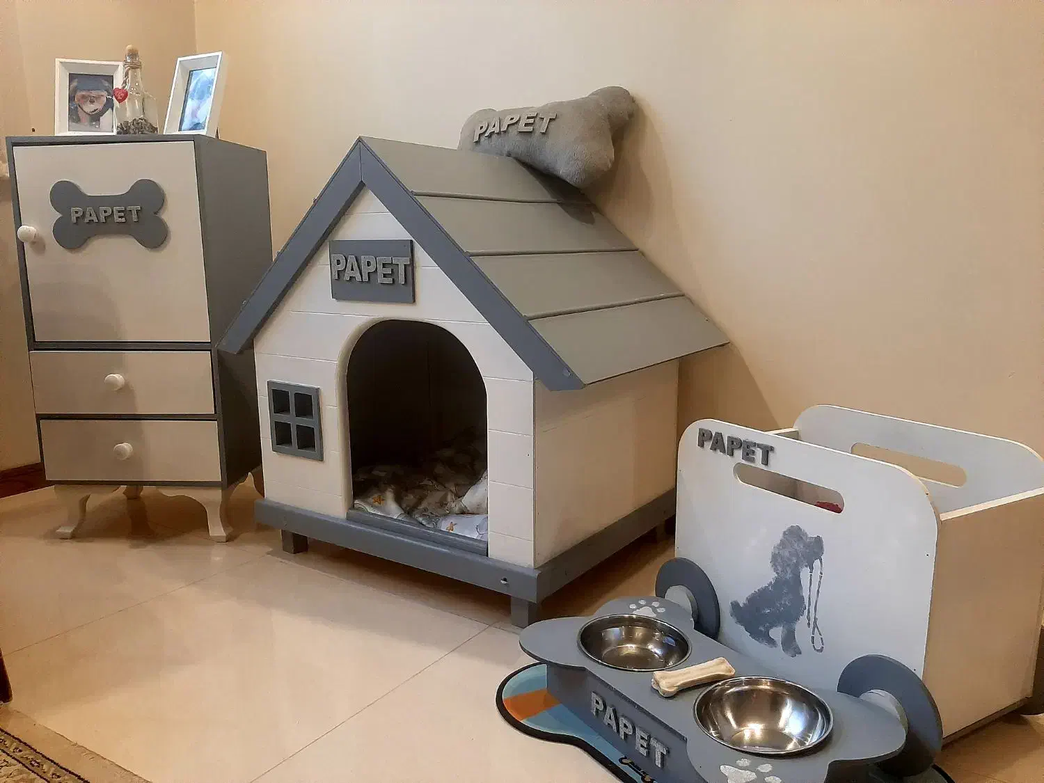 کلبه و کمد سگ و گربه|لوازم جانبی حیوانات|اصفهان, جلالیه|دیوار