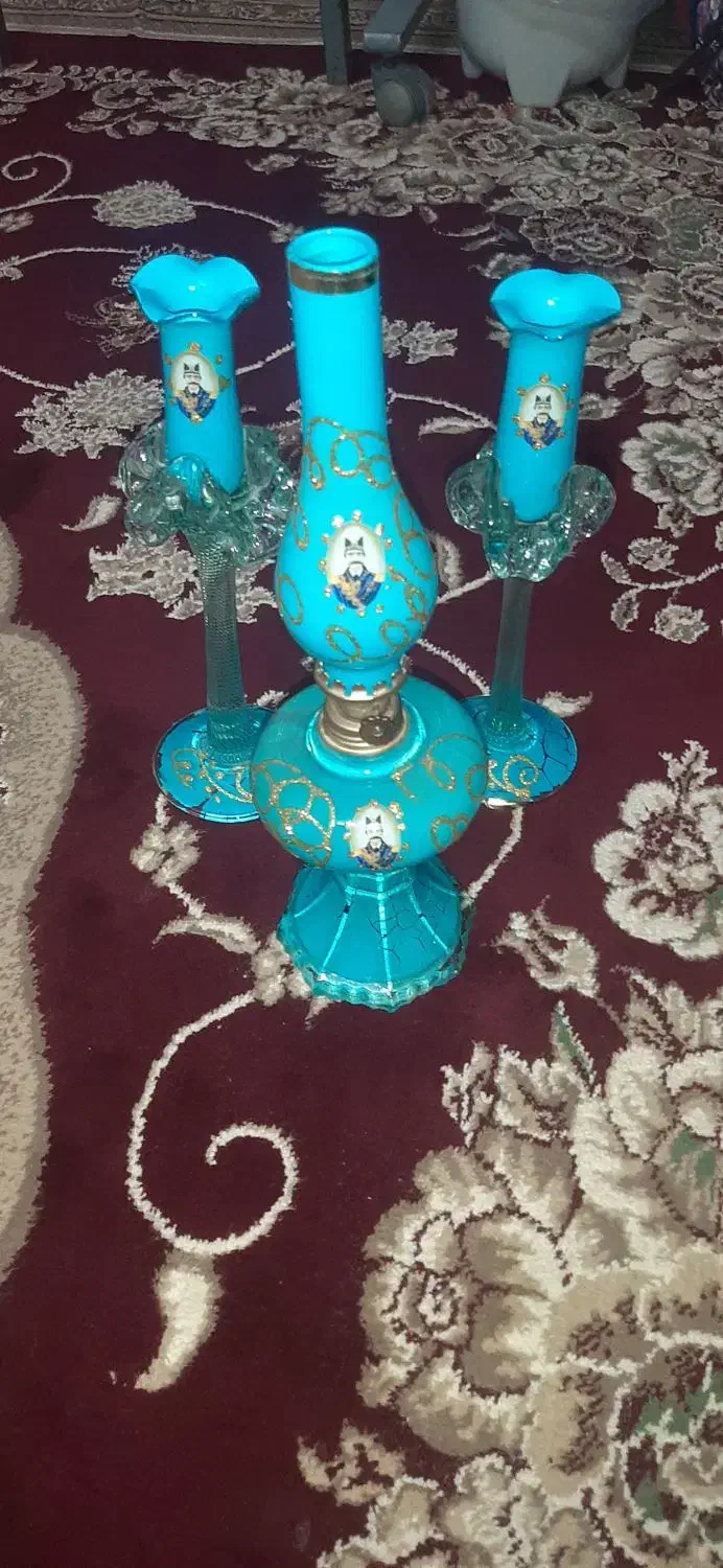 چراغ نفتی|کلکسیون اشیاء عتیقه|تربت‌حیدریه, آغوی|دیوار