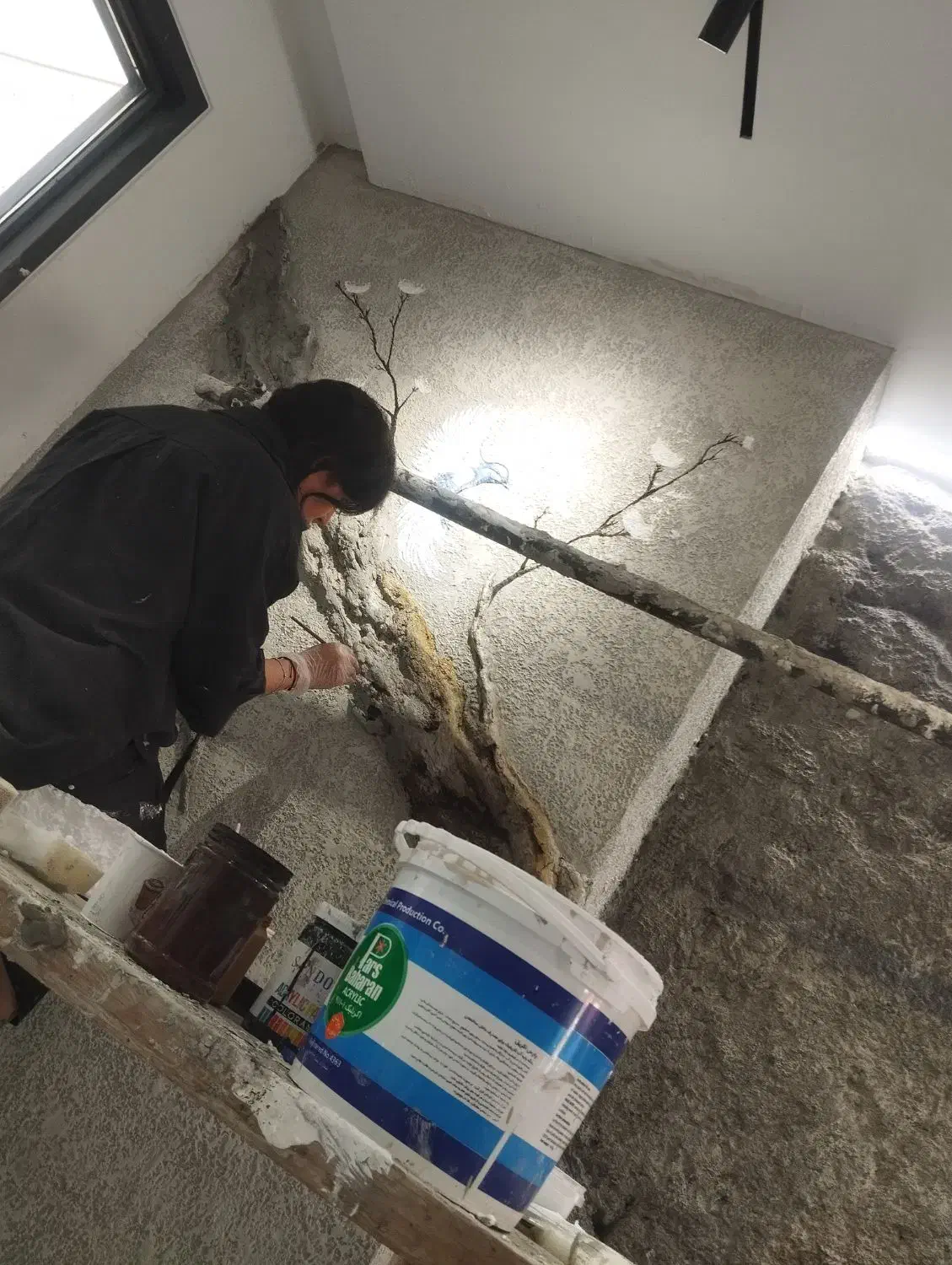 اجرای تخصصی میکروسمنت،نما،دیوار،کف،قیمت منصفانه|خدمات پیشه و مهارت|تهران, پونک|دیوار