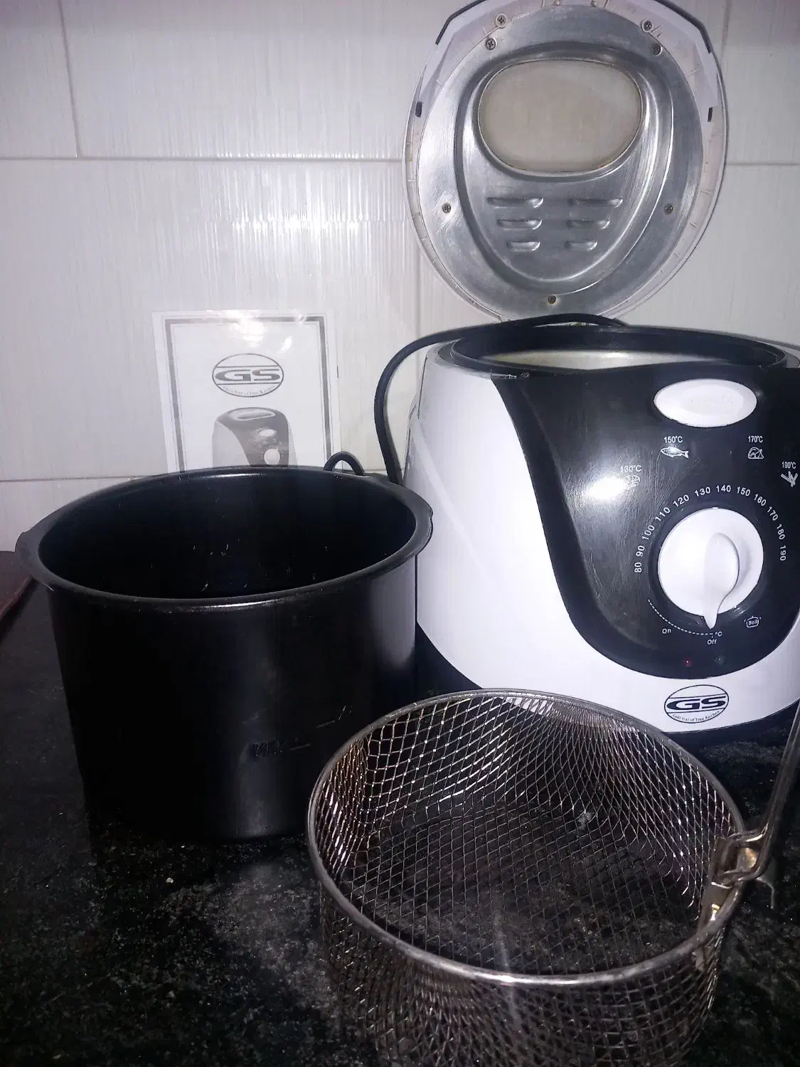 فروش سرخ کن ۲لیتری GS|اجاق گاز و لوازم برقی پخت‌وپز|آباده, |دیوار