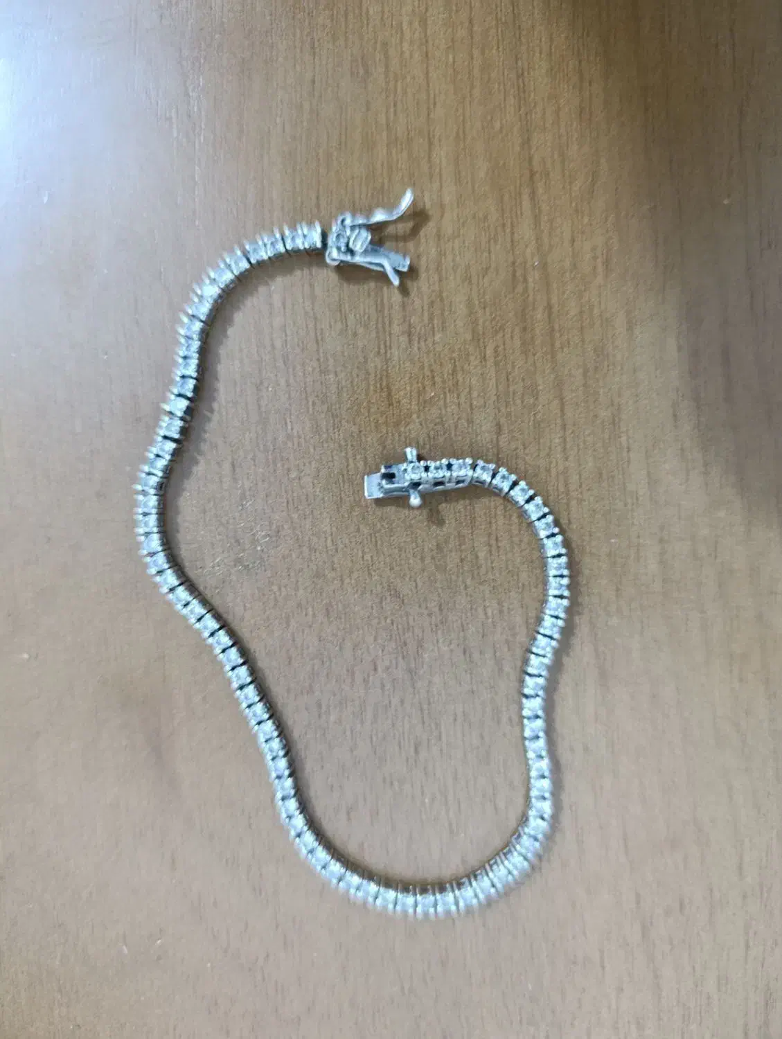 دستبند نقره تنیسی|جواهرات|خرمآباد, |دیوار