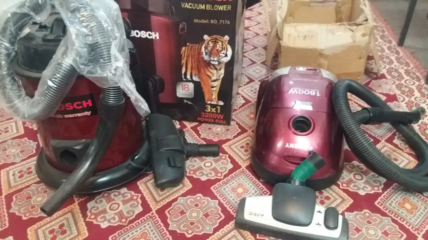 جاروبرقی معمولی و سطلی|جاروبرقی، جارو شارژی، بخارشو|گنبد کاووس, |دیوار