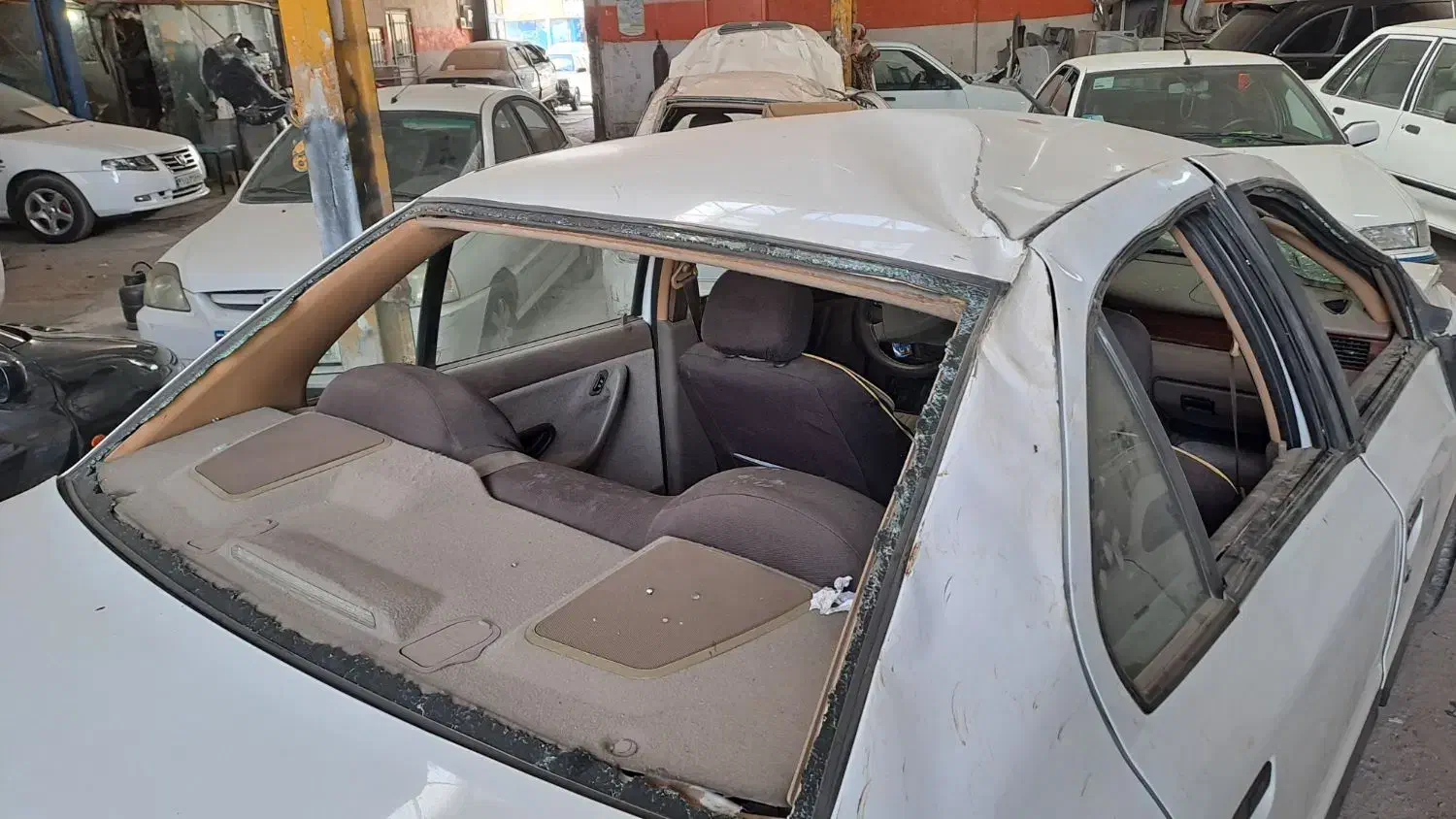 سمند مدل 98 شاسی پلمپ تصادفی|خودرو سواری و وانت|سبزوار, چهارراه فرودگاه|دیوار