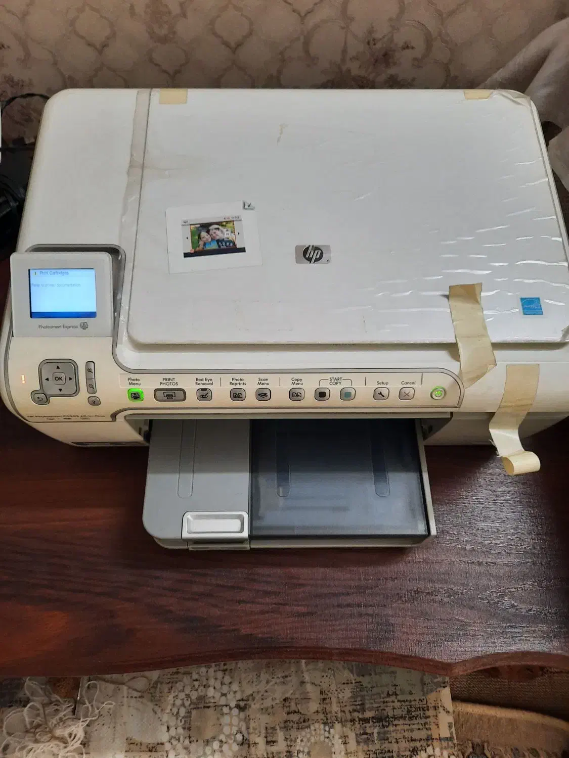پرینتر رنگی hp c5283|پرینتر، اسکنر، کپی، فکس|تهران, شهرک شریعتی|دیوار
