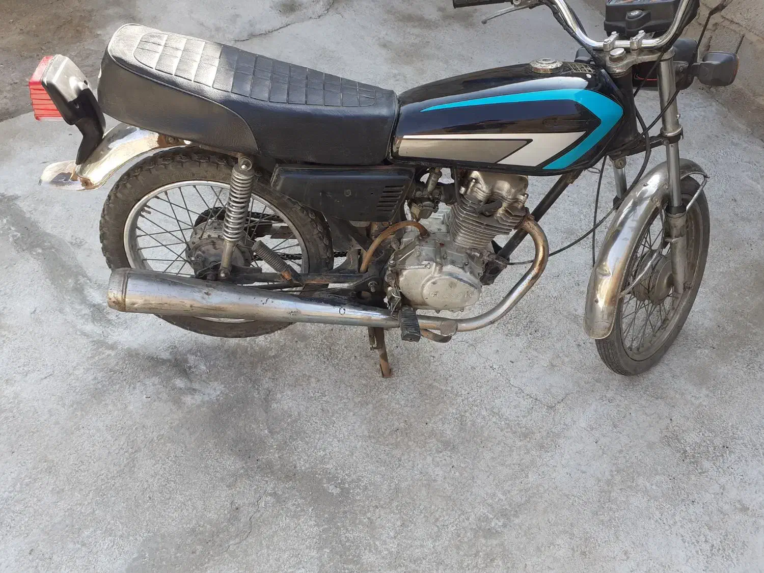 موتور ۱۲۵مزایده|موتورسیکلت|عجب شیر, |دیوار