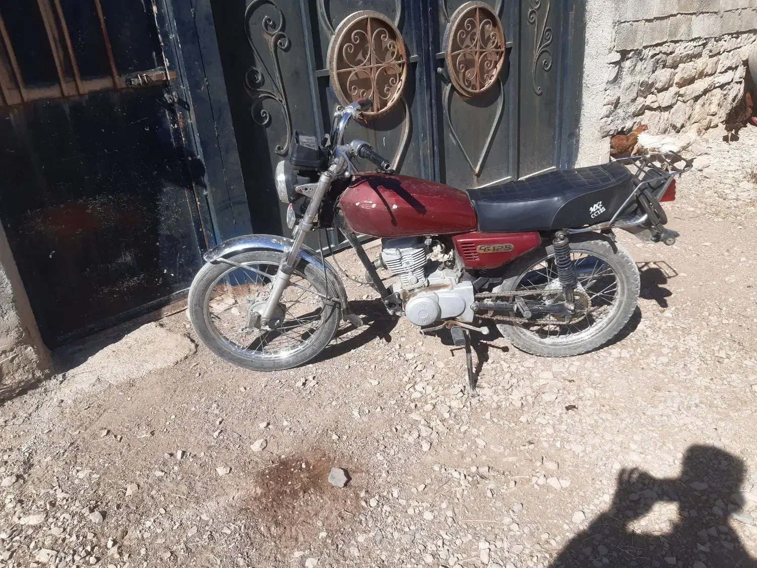 موتر مزایده مدل ۸۴ شاسی دویست درجه یک لیفان|موتورسیکلت|جوانرود, |دیوار