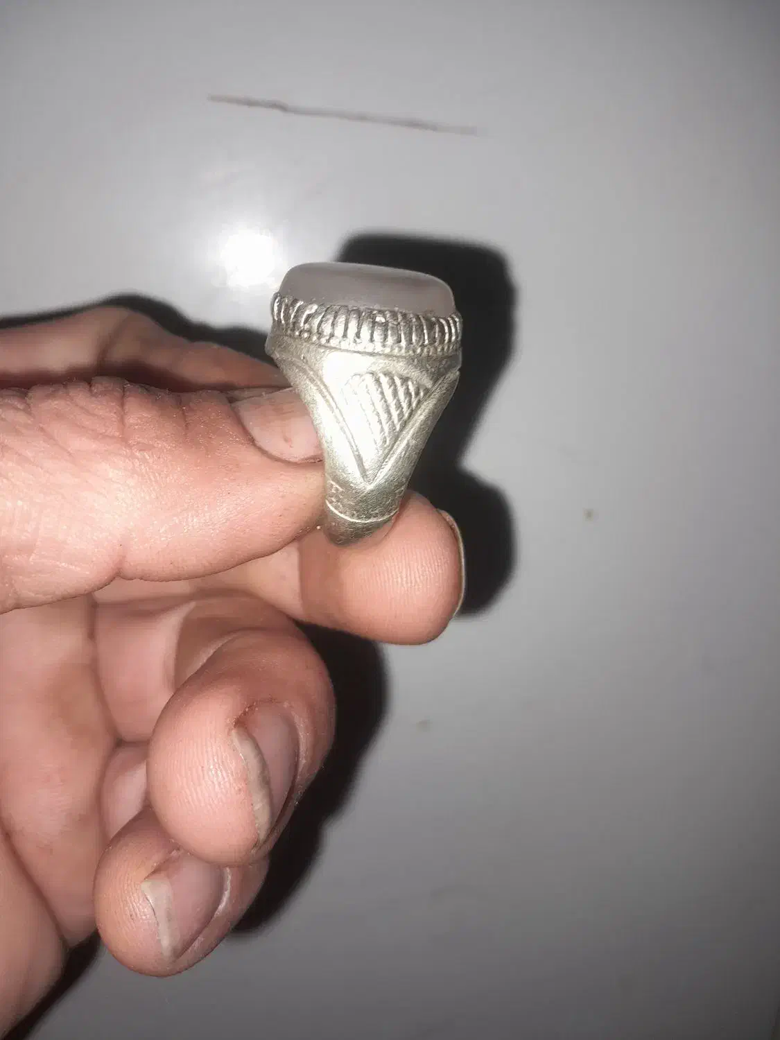 انگشتر نقره قدیمی ۲۵۰۰۰۰۰۰|کلکسیون اشیاء عتیقه|مینودشت, |دیوار