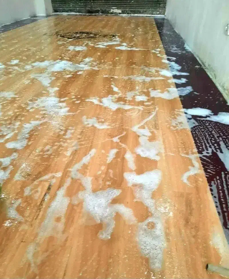 بازسازی باکفپوش مغازه پرترددپارکت ازنمایندگی گیلان|مصالح و تجهیزات ساختمان|رشت, صفاری|دیوار