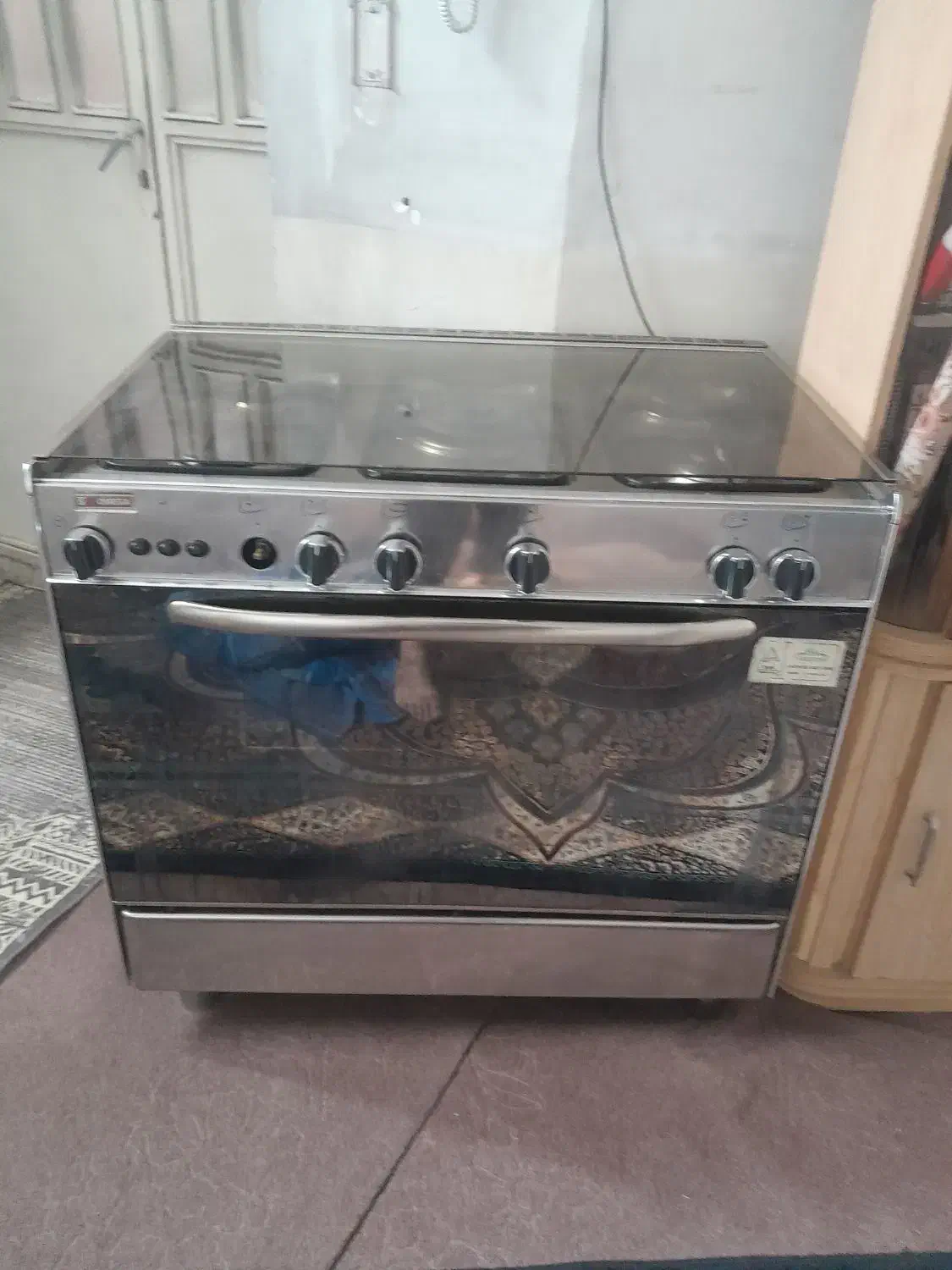 گازفر. ۵ شعله. ایتالیایی.|اجاق گاز و لوازم برقی پختوپز|ری, تقی آباد|دیوار