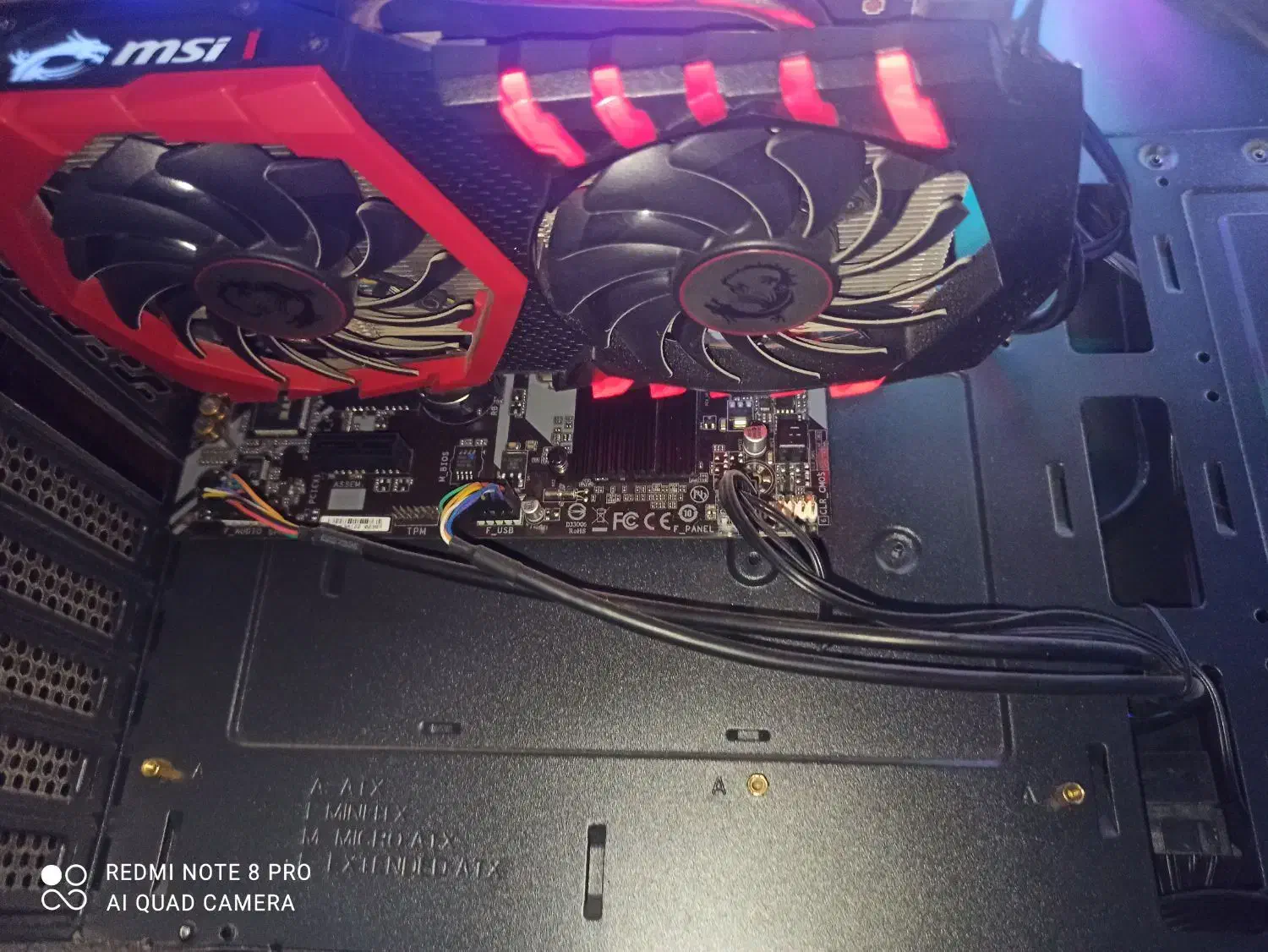 Msi GTX 1050TI 4G|قطعات و لوازم جانبی رایانه|قم, شهر قائم|دیوار