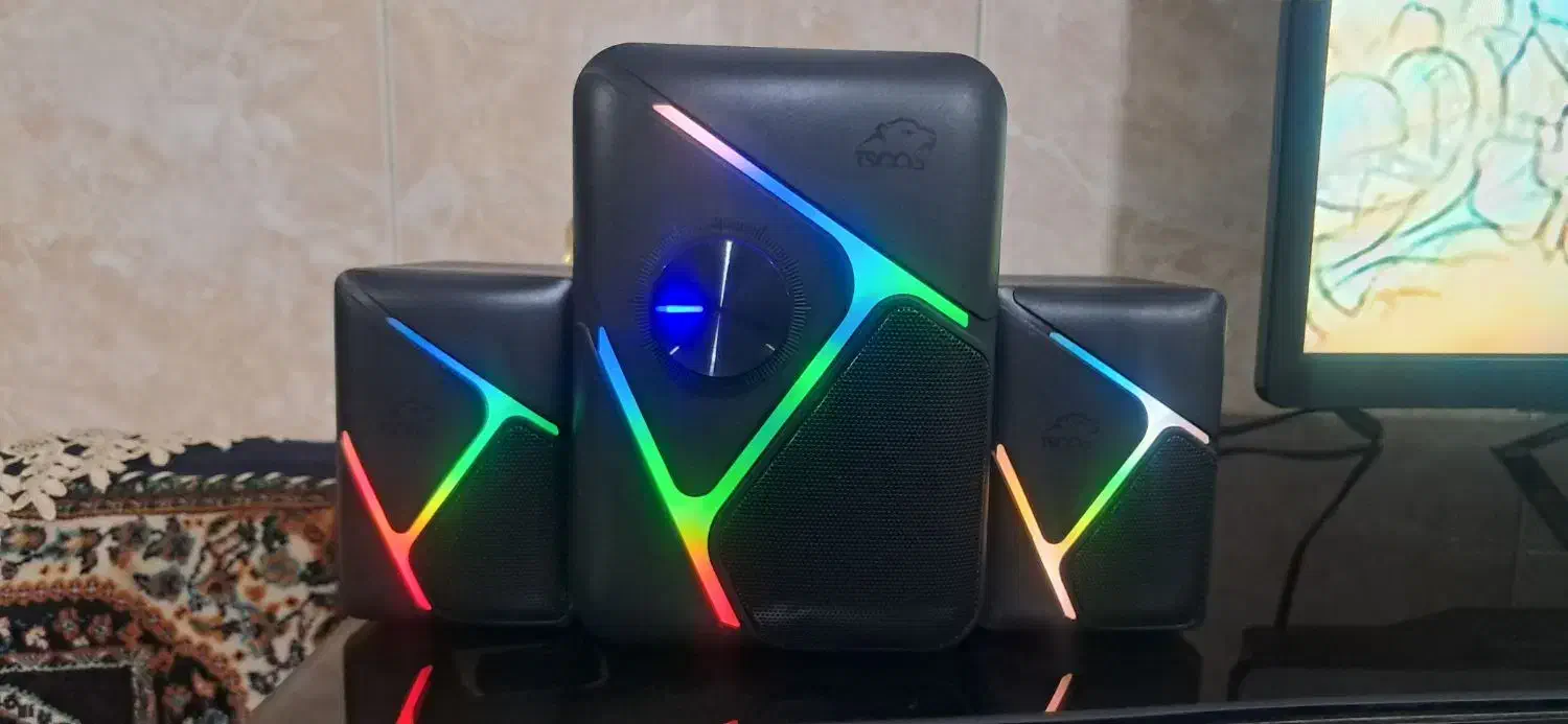 اسپیکر گیمینگ سه تیکه|سیستم صوتی خانگی|قم, شاه ابراهیم|دیوار