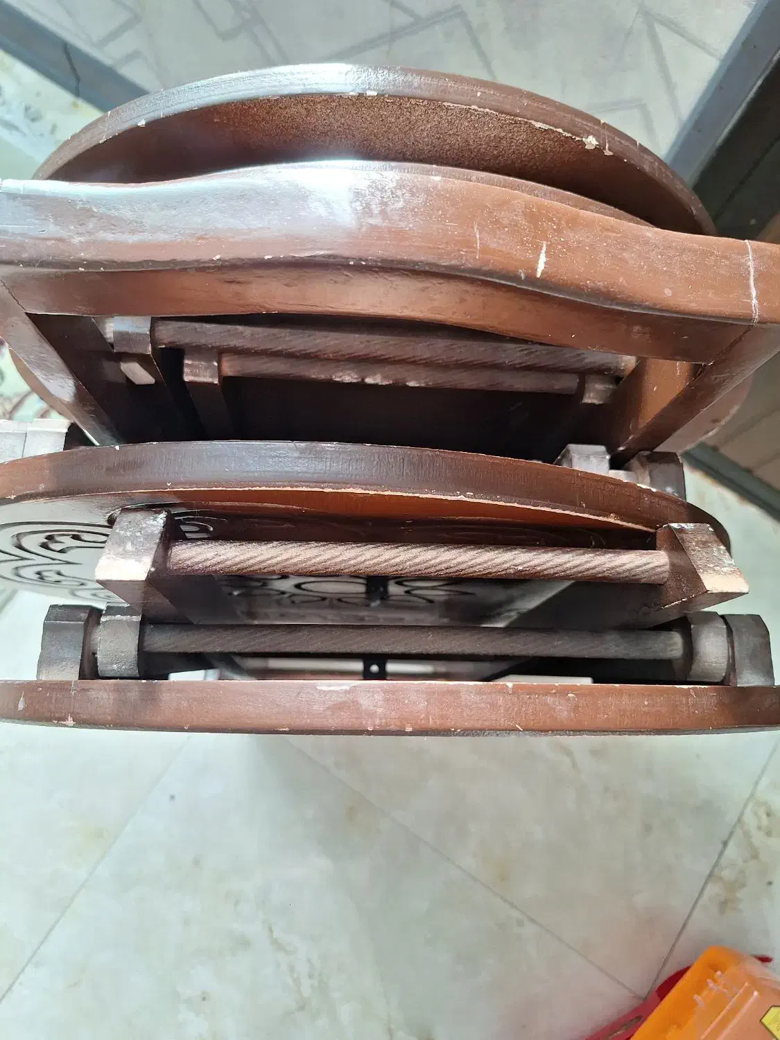 میز عسلی تاشو|مبلمان خانگی و میز عسلی|فولادشهر, A4|دیوار