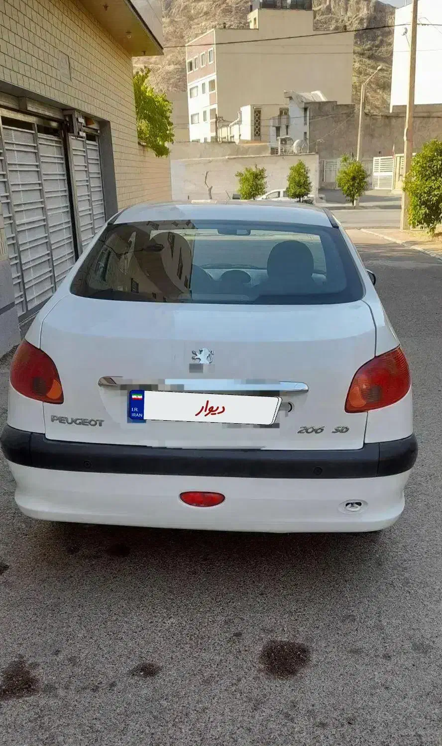 پژو206 sdکامل فابریک کارمندیv8|خودرو سواری و وانت|شیراز, دلگشا|دیوار