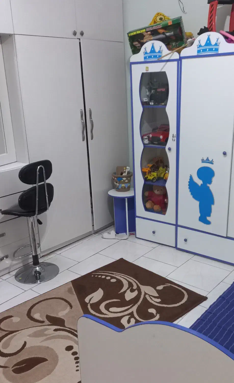 تخت و کمددکودک|تخت و صندلی بچه|قزوین, |دیوار