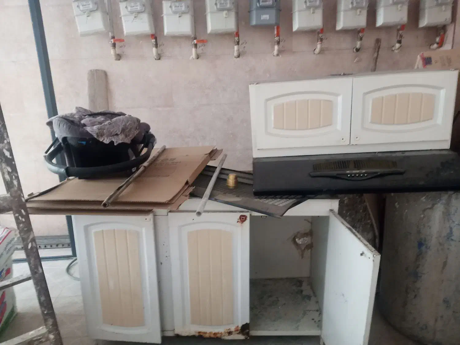 کابینت وهود|آبچکان و نظمدهنده ظروف|قم, چهل درخت|دیوار