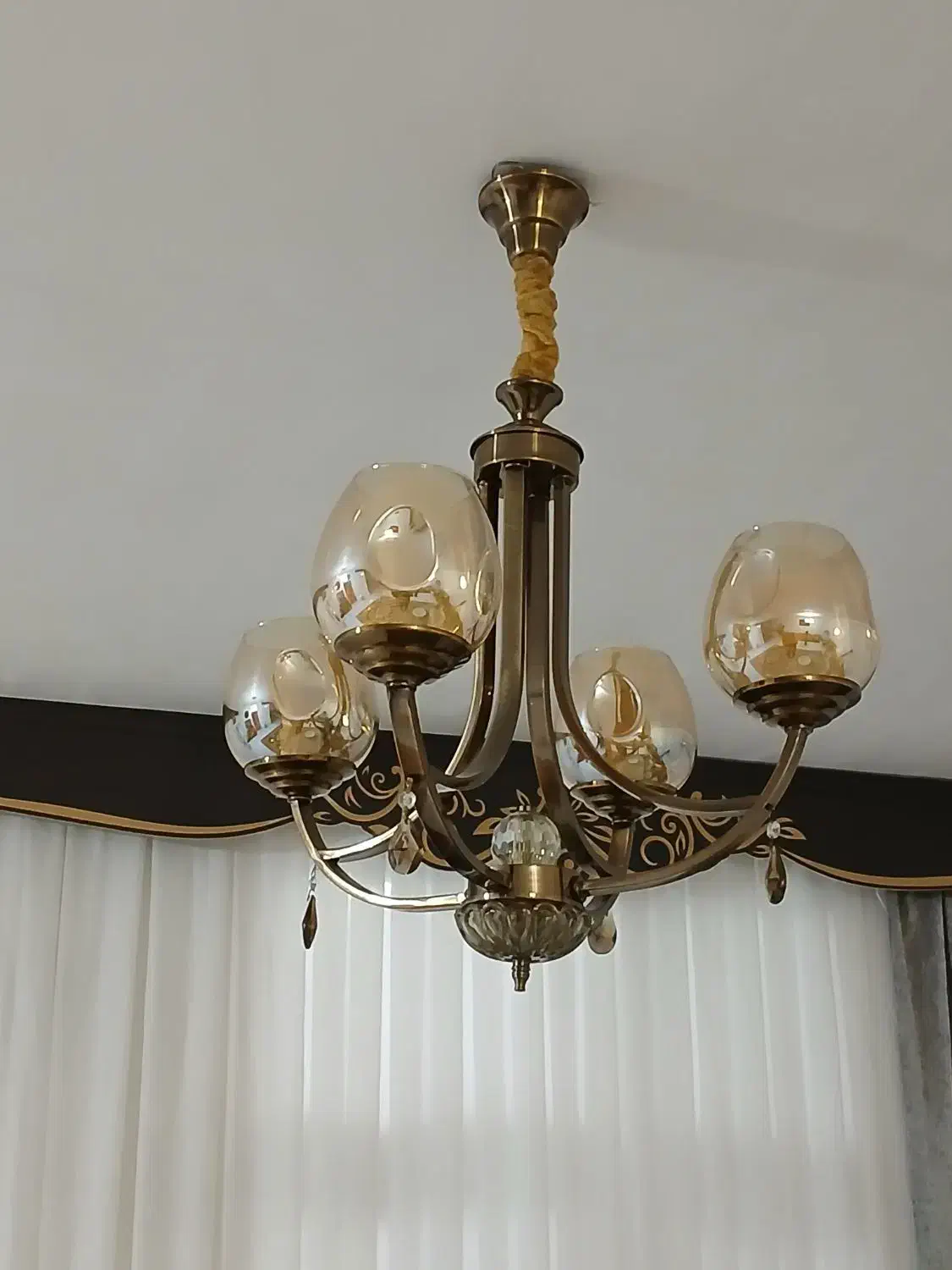 لوستر|لوستر و چراغ آویز|بیستون, |دیوار