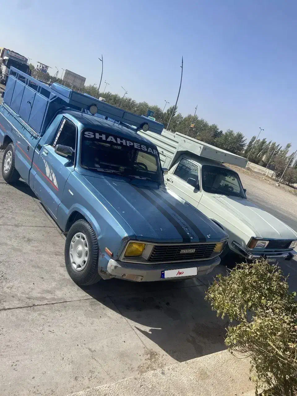 مزدا ۱۶۰۰ پنج دنده مدل ۷۶|خودرو سواری و وانت|تهران, ستارخان|دیوار