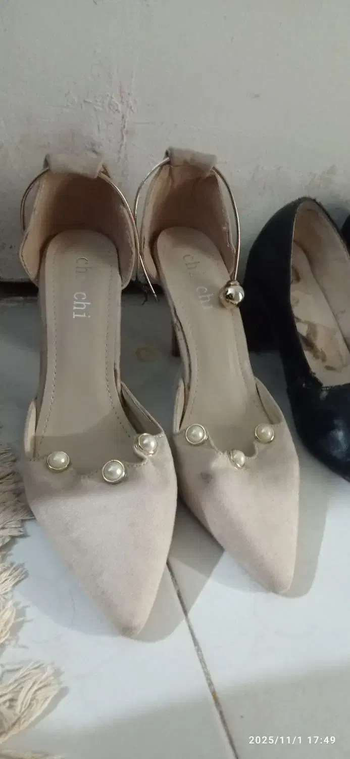 کفش مجلسی سایز37|کیف، کفش، کمربند|اهواز, کوی مهدیس|دیوار