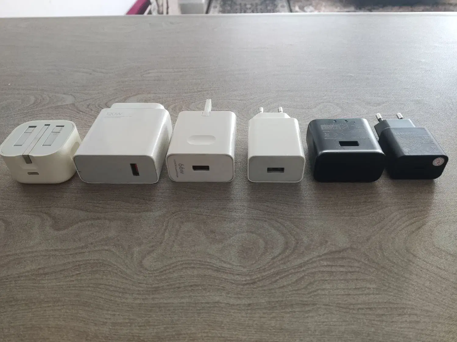 شارژر 20 وات ایفون شارژر 120 وات شیائومی|لوازم جانبی موبایل و تبلت|قم, حاج زینل|دیوار