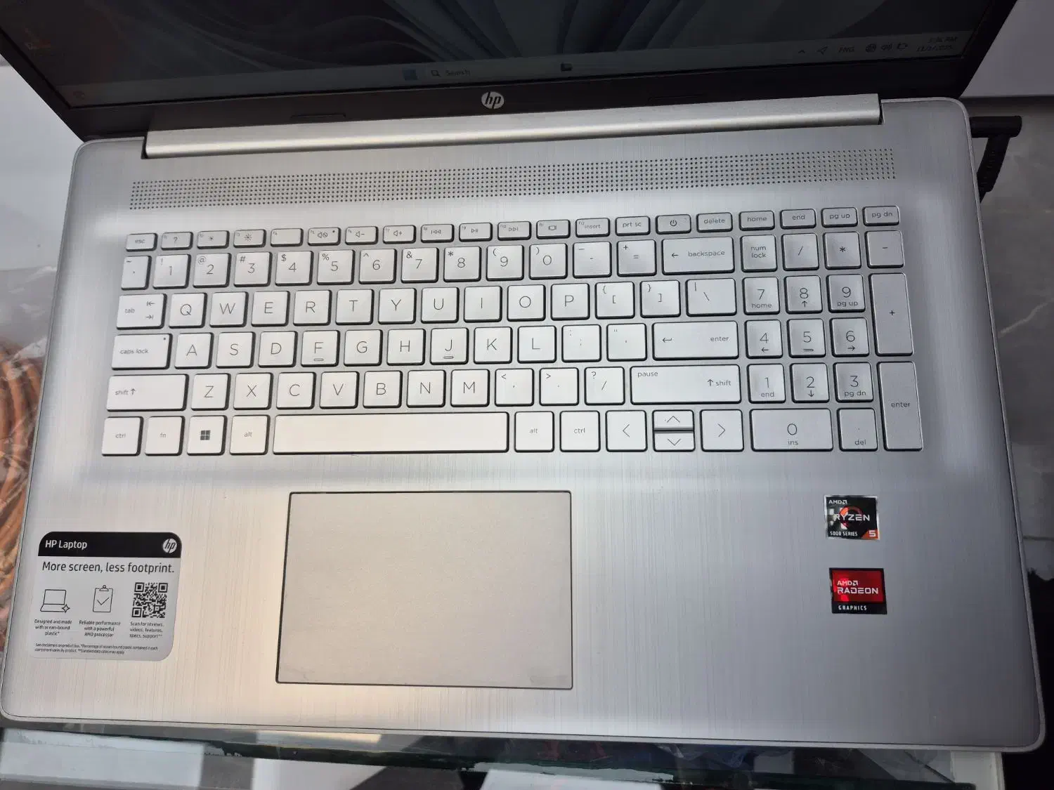 لپ تاپ HP ۱۷ اینچی در حد نو نسل ۱۱|رایانه همراه|کرمانشاه, |دیوار