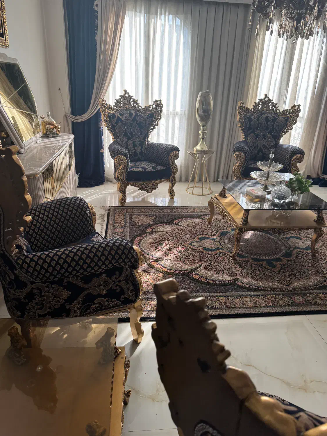 مبل استیل|مبلمان خانگی و میز عسلی|تهران, سعادت‌آباد|دیوار