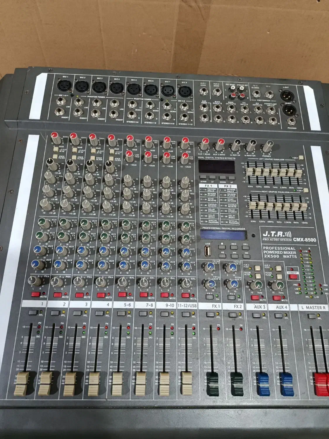 پاور میکسر جی تی ار jtr|آلات موسیقی|بوئین زهرا, |دیوار