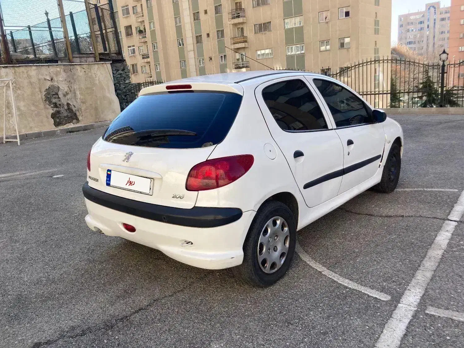 206 تیپ ۵ مدل ۹۶|خودرو سواری و وانت|تهران, آذربایجان|دیوار