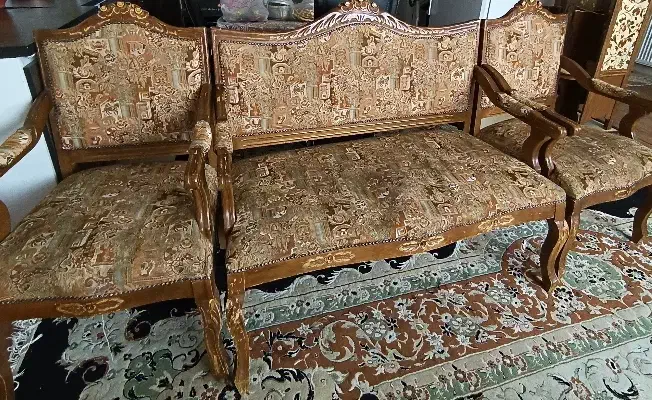 مبل هشت نفره|مبلمان خانگی و میز عسلی|صدرا-فارس, فاز ۱|دیوار