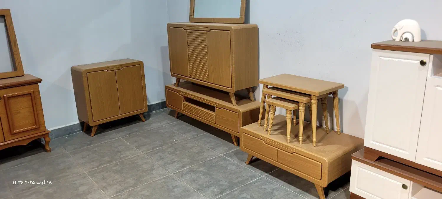 اینه کنسول لیزری|بوفه، ویترین، کنسول|رشت, یخسازی|دیوار