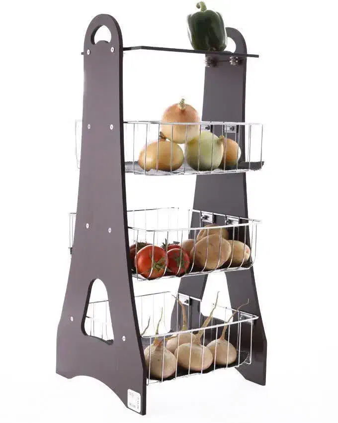 سبد سیب زمینی و پیاز|ظروف نگهدارنده، پلاستیکی، یکبارمصرف|یزد, |دیوار