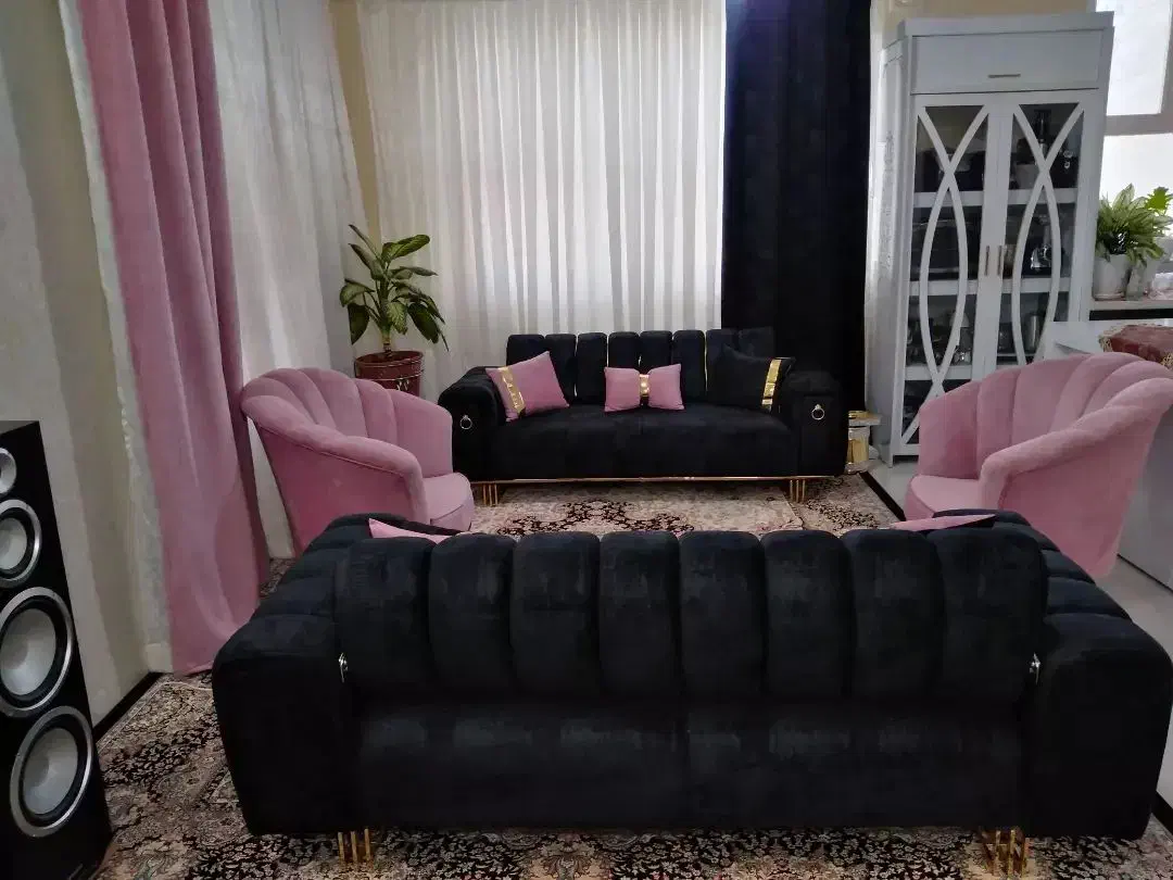 مبل چستر 8نفره|مبلمان خانگی و میز عسلی|گلبهار, شهر جدید گلبهار|دیوار