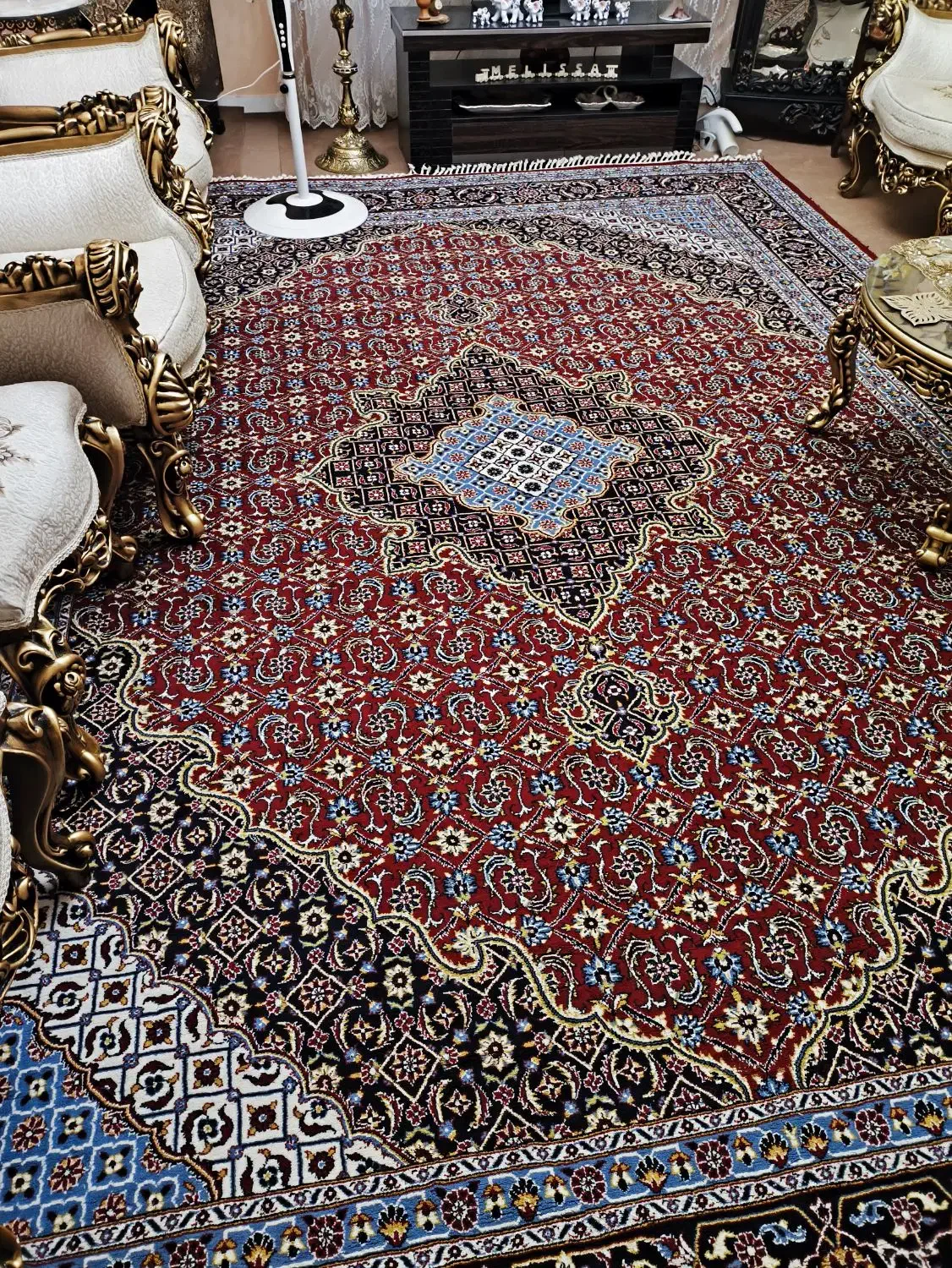 فرش ماشینی ۱۲ متری مدل ماهی|فرش|تهران, قصر فیروزه ۲|دیوار