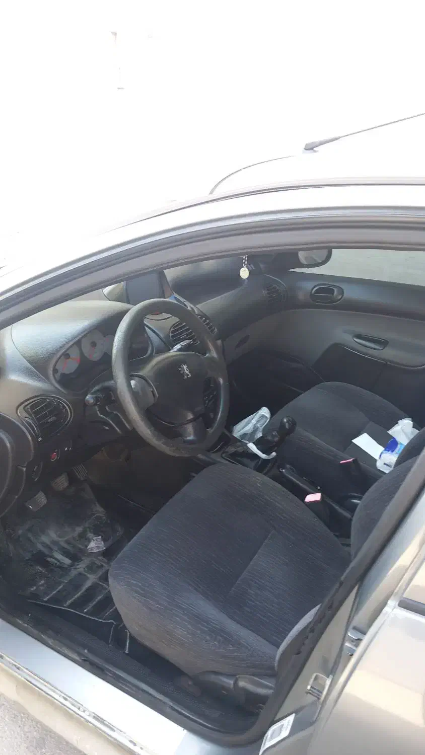 206وی هشت 91 بی رنگ حتی سپر،معاوضه با ساینا 1400|خودرو سواری و وانت|بوشهر, |دیوار