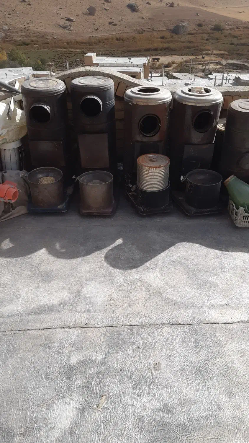 فروش ۵ عدد بخاری نفتی ویک آب گرمکن نفتی سالم|بخاری، هیتر، شومینه|تکاب, |دیوار