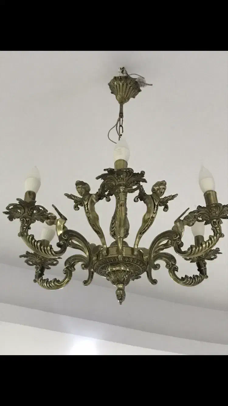 لوستر|لوستر و چراغ آویز|تهران, وردآورد|دیوار