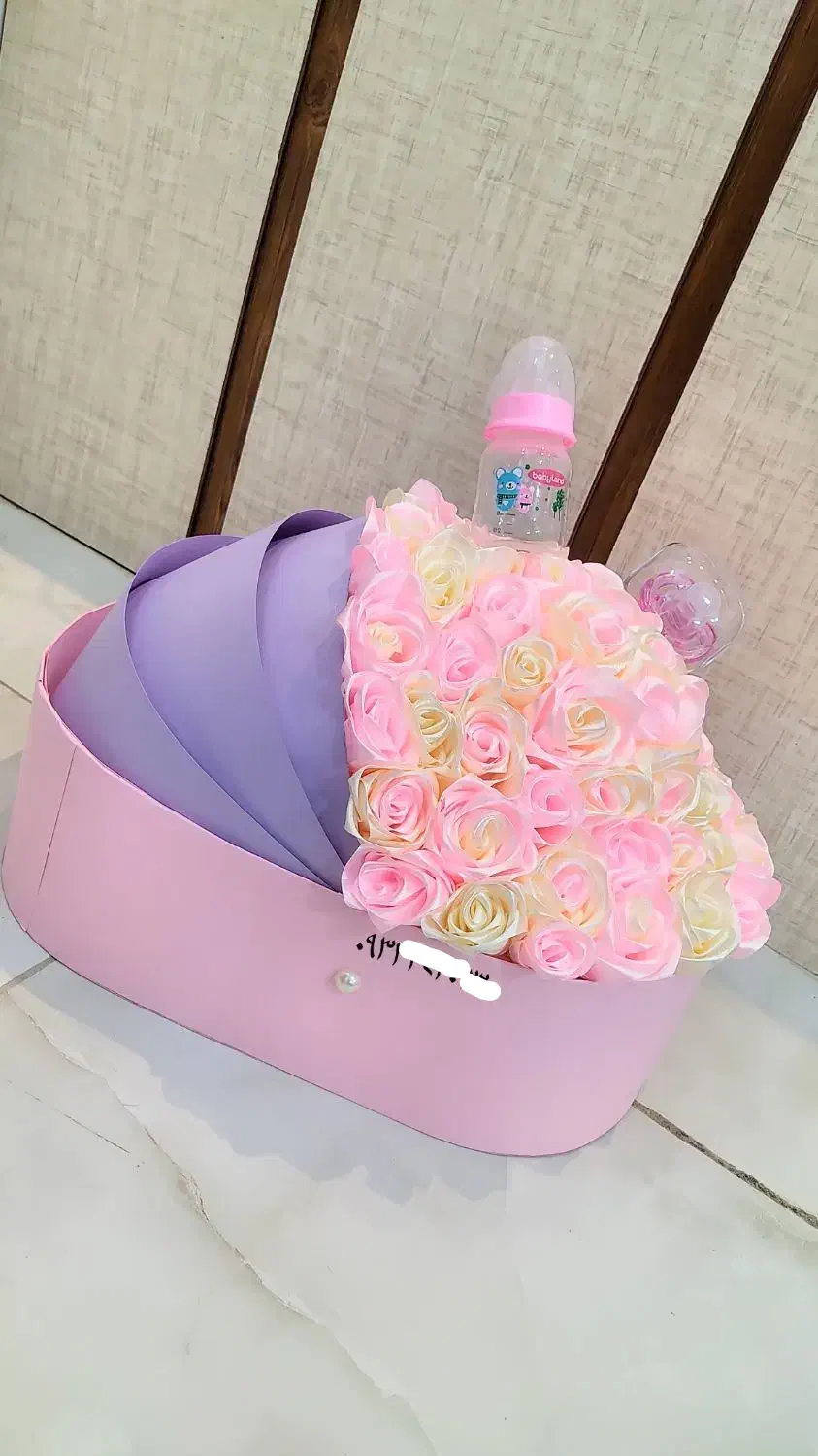 باکس گل دسته گل روبانی|گل مصنوعی|یزد, |دیوار