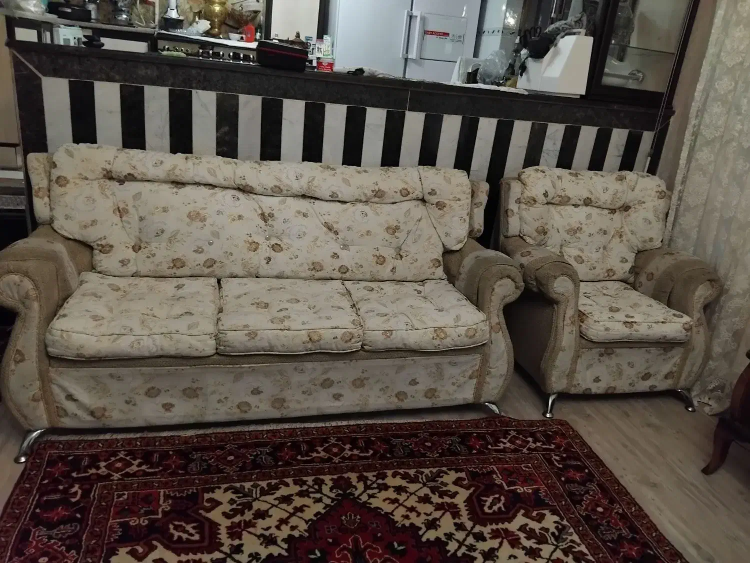 مبل ۵ نفری|مبلمان خانگی و میز عسلی|تبریز, |دیوار