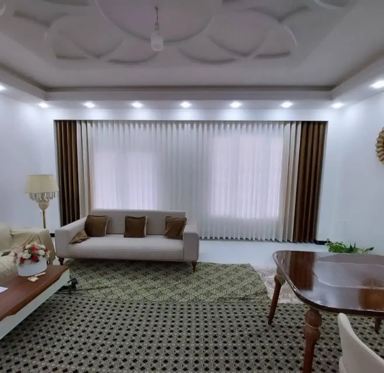 پرده های ساده|پرده، رانر، رومیزی|یزد, |دیوار