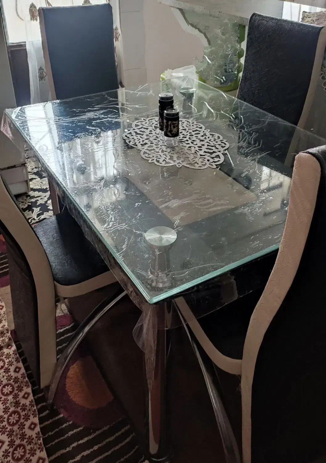 میزغذا خوری|میز و صندلی غذاخوری|زنجان, |دیوار